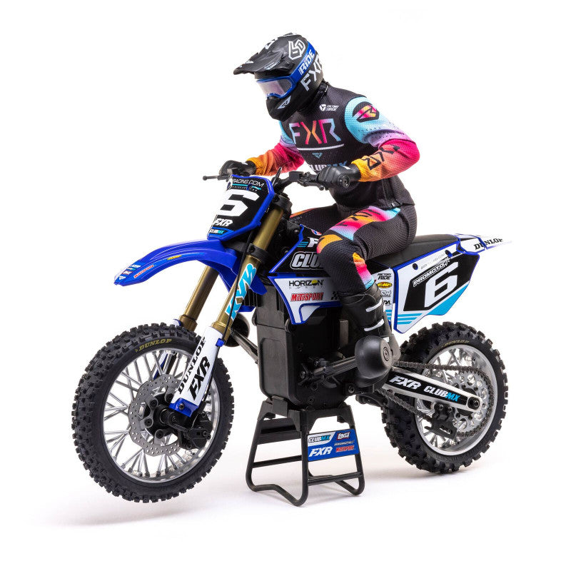 1/4 Promoto-MX Motorcycle RTR, Club MX Blue - Pre Order