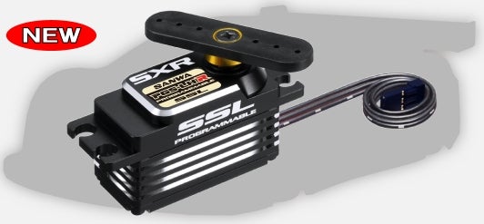 Sanwa PGS-LHR HV Super Speed Low Profile Servo