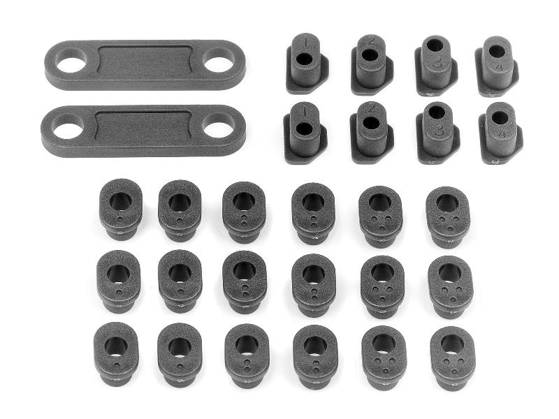 HB109846 - HB Racing Hinge Pin Bushing Set