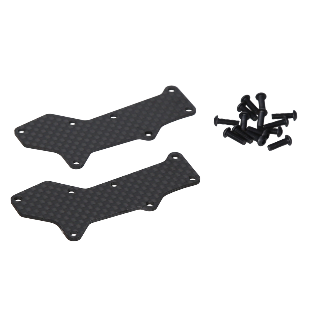 HB204842 - HB Racing Woven Graphite Arm Covers (Front/D8 Evo)